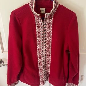 Ll bean fleece coat